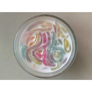 ลอดช่องเส้นแก้ว สีพาสเทล Home madeแท้100% ต้นตำรับสูตรคุณยาย By jasmine