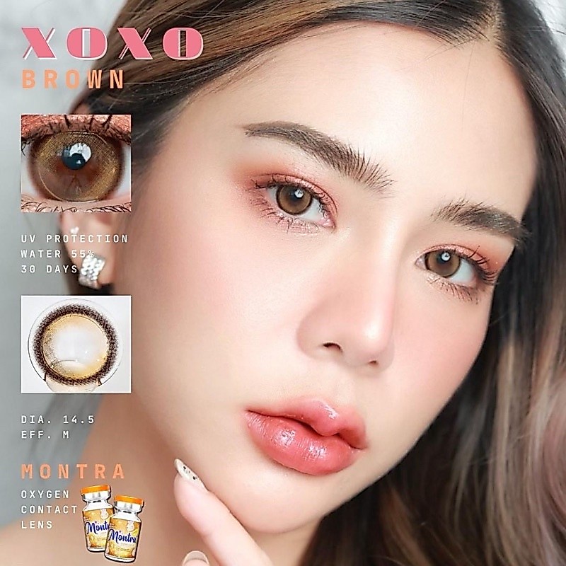 คอนแทคเลนส์ Montra xoxo ขนาดmini 14.5 รูปที่ 6