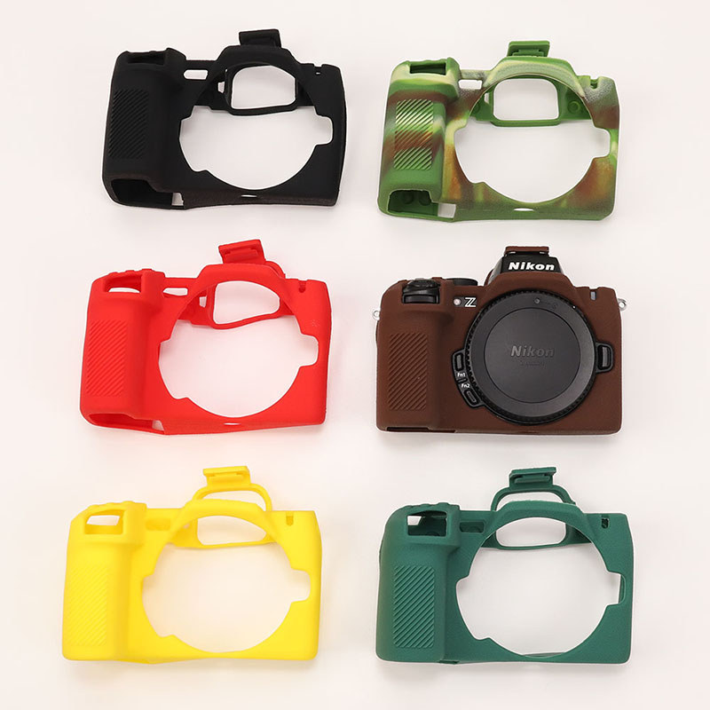 เหมาะสําหรับกระเป๋ากล้อง Nikon z50 ii เคสซิลิโคน z50 รุ่นที่สองเคสป้องกัน z50 ii เคสยางนุ่ม