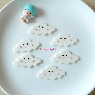 ก้อนเมฆ แต่งหน้างเค้ก ก้อนเมฆ หน้ายิ้ม น้องน่ารักมากกกกก
