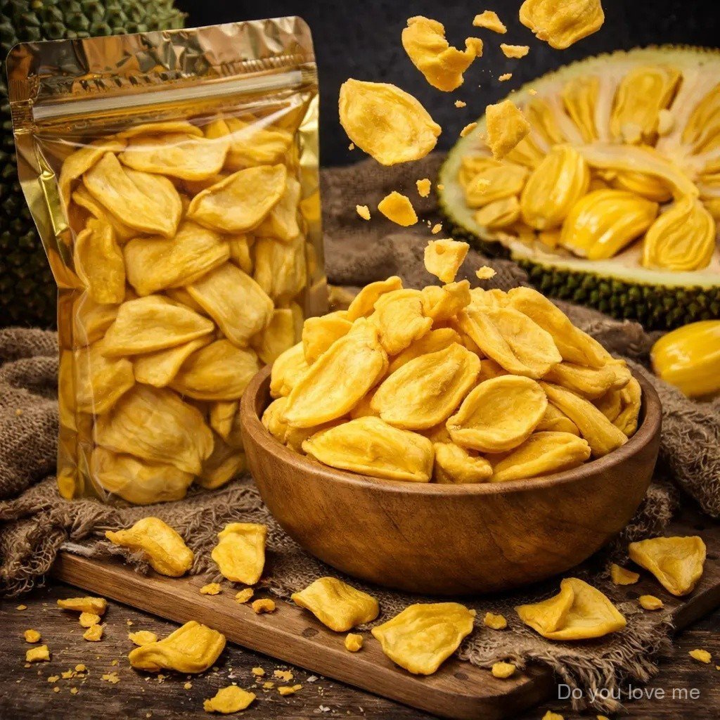Kerepek Nangka Madu JackFruit Chips Dried Fruits Buah Sayuran Halal Snack - Food