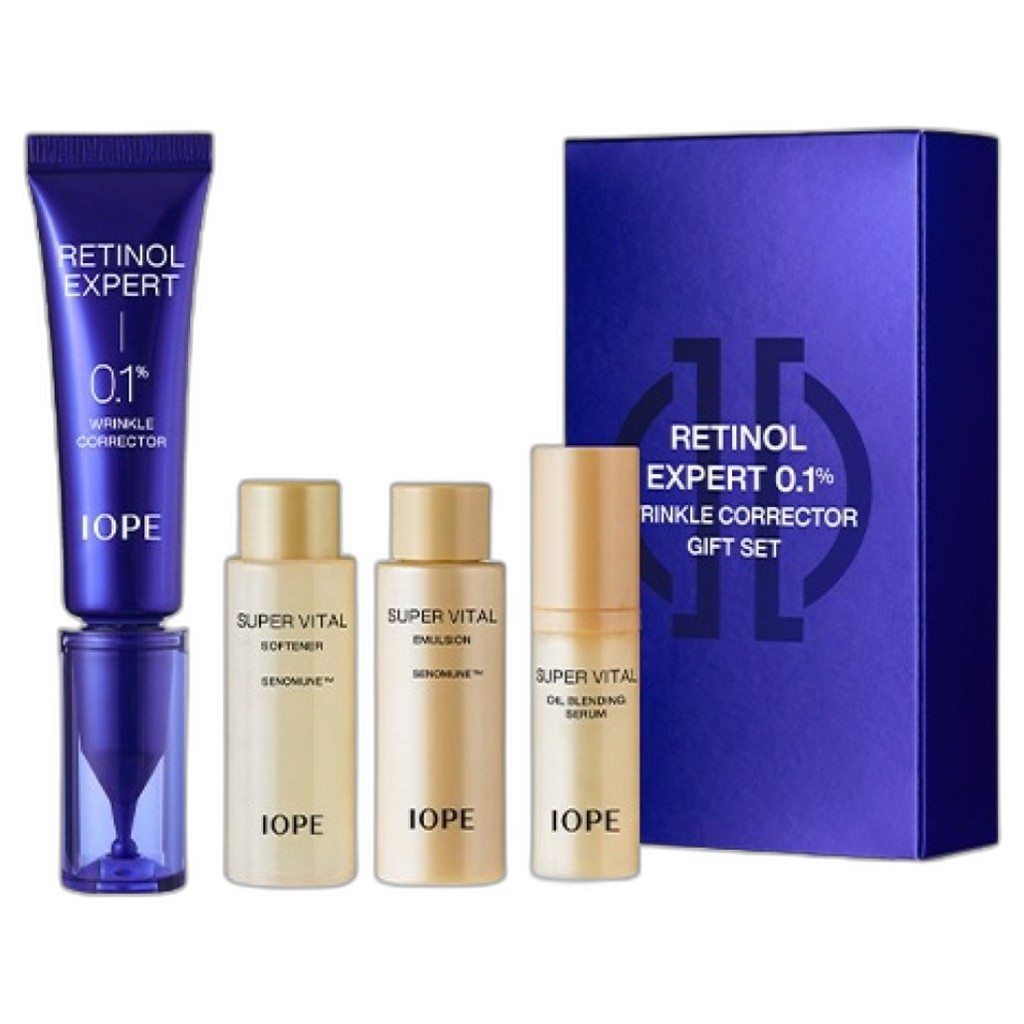 [iope] Retinol Expert 0.1% Wrinkle Corrector Eye Cream, 20g, 1 ชิ้น / ครีมบํารุงรอบดวงตาเกาหลี / Ret