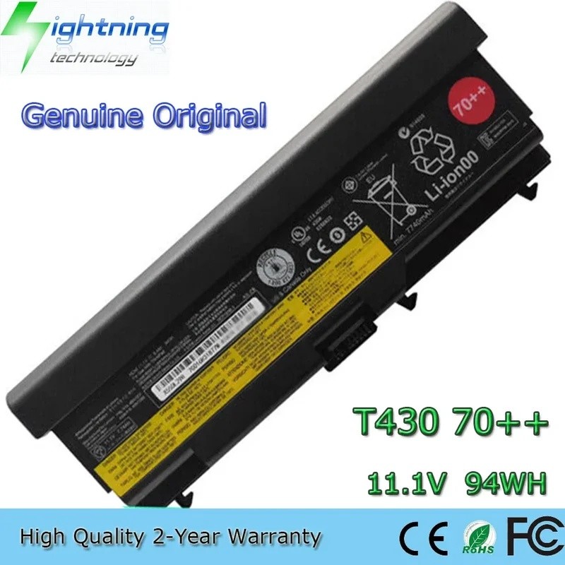 ยี่ห้อใหม่ 70++ 0A36303 11.1V 94Wh แบตเตอรี่แล็ปท็อปสําหรับ Lenovo ThinkPad T430 T420 L410 L510 W530