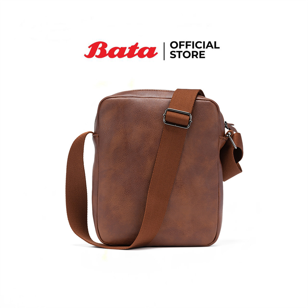 Bata حقيبة أوراق كروس رجالية GARRICK — تان — صورة 3