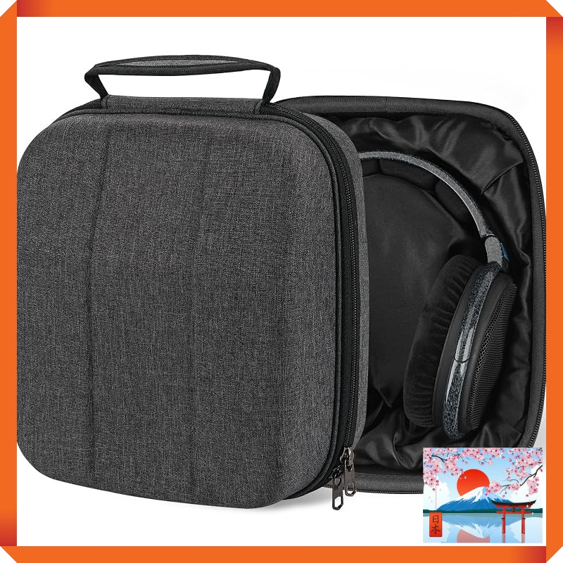 Geekria Shield Case Headphone Case Compatible Hard Shell Travel Hard Shell Case for Sennheiser HD660