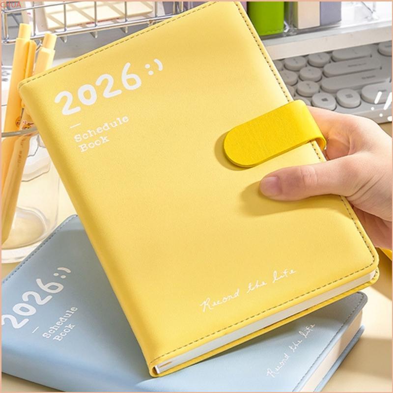 Chua 2026 Schedule Planner Daily Planner Multifunctional Travel Planer Journal
