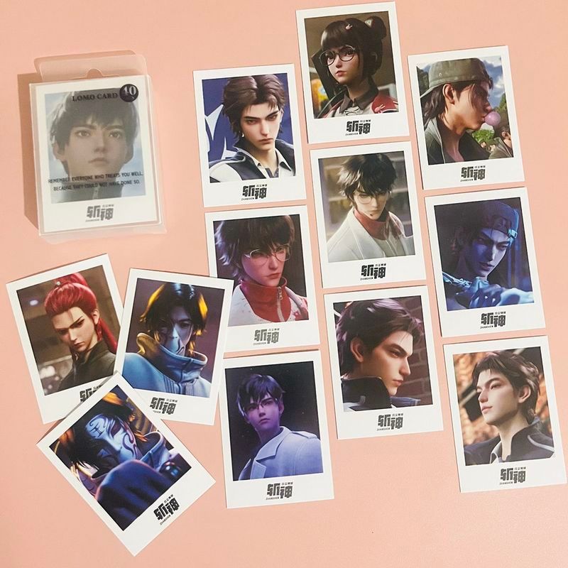 Slaying Gods Fanchen Art Online lomo Card Li Yifeilin Seven Nights Nix สองมิติสินค้าข้อความ Photocar