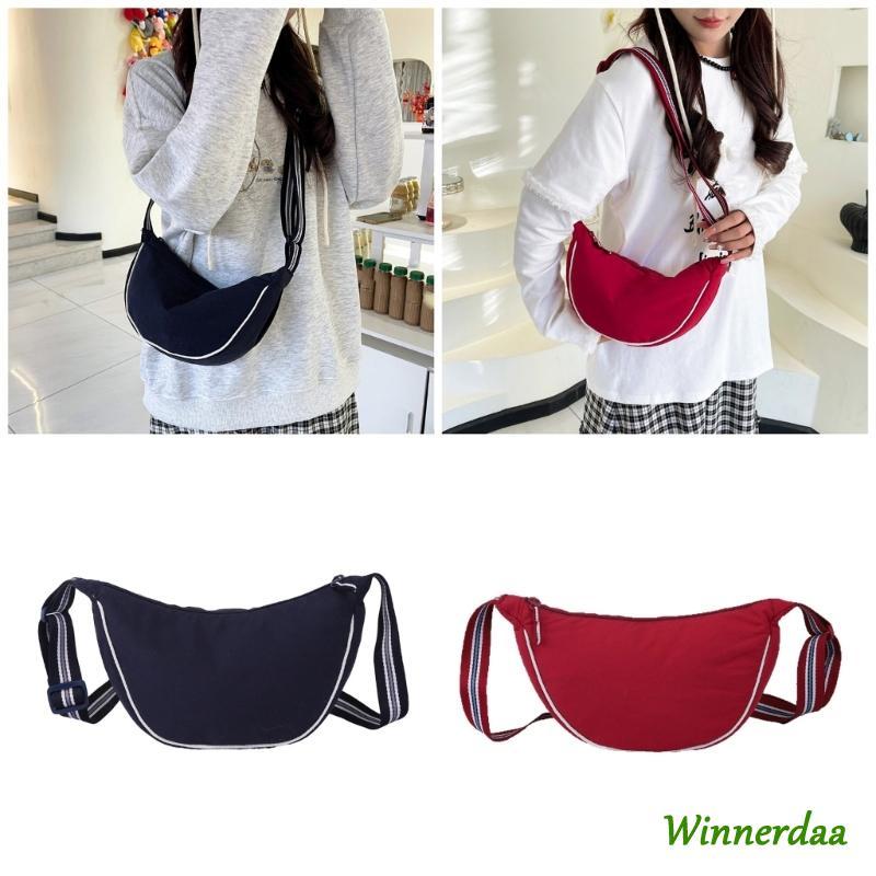 WIN Slouchy Dumpling Bags Crescent Crossbody Bag for Women Slings Bag Moon Bags