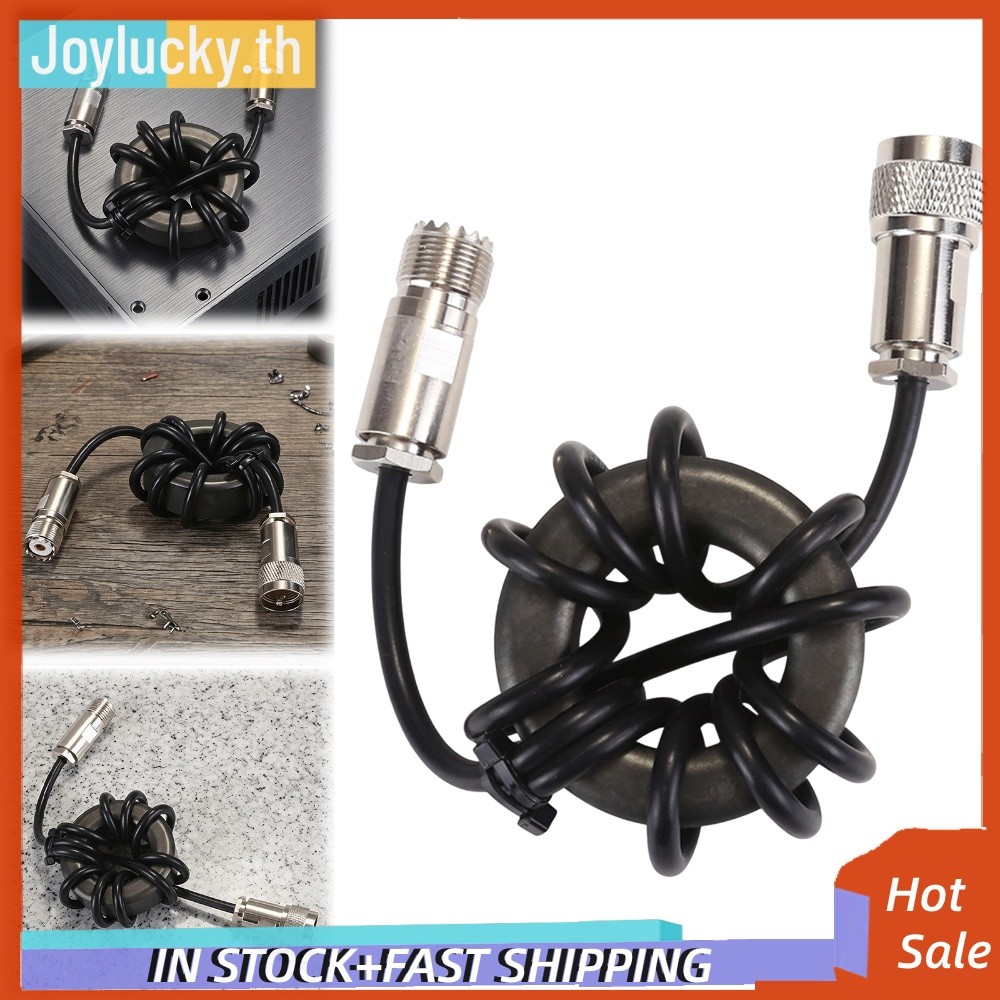 แหวนแม่เหล็กขดลวดกับนิกเกิล-สังกะสี Ferrite Core Shortwave RF Choke Balun High Power Shortwave Balun
