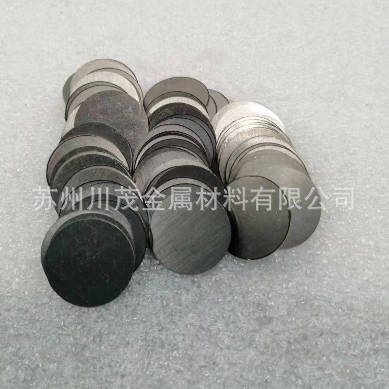 Niobium Disc Metal Niobium Nb Thin Round Plate Wire Cutting/Laser Cutting Small Disc ความแข็งสูง ทนต