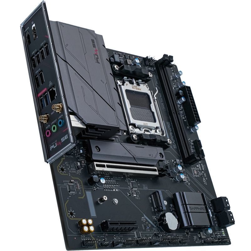 จัดส่งในวันเดียวกัน เมนบอร์ด AMD Sapphire A520M-E B650M WIFI Pulse ไนโตรเจน B850 เมนบอร์ด WIFI เมนบอ