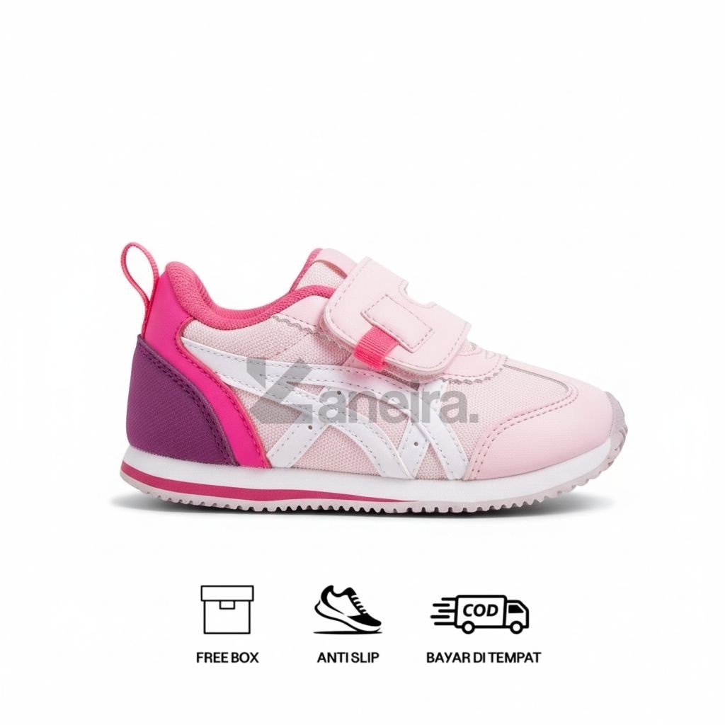 HORANSHOP นําเข้า ELEMENTARY SCHOOL BOYS AND GIRLS รองเท้า 1-9 ปี