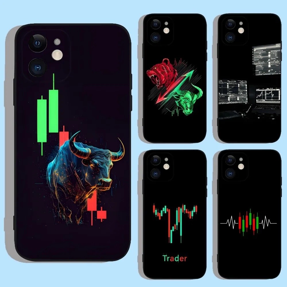 TP-1 Day Trading Day Trader Traderเคสโทรศัพท์สําหรับApple iPhone 15,14,13,12,11,XS,XR,X,8,7,Pro,Max,
