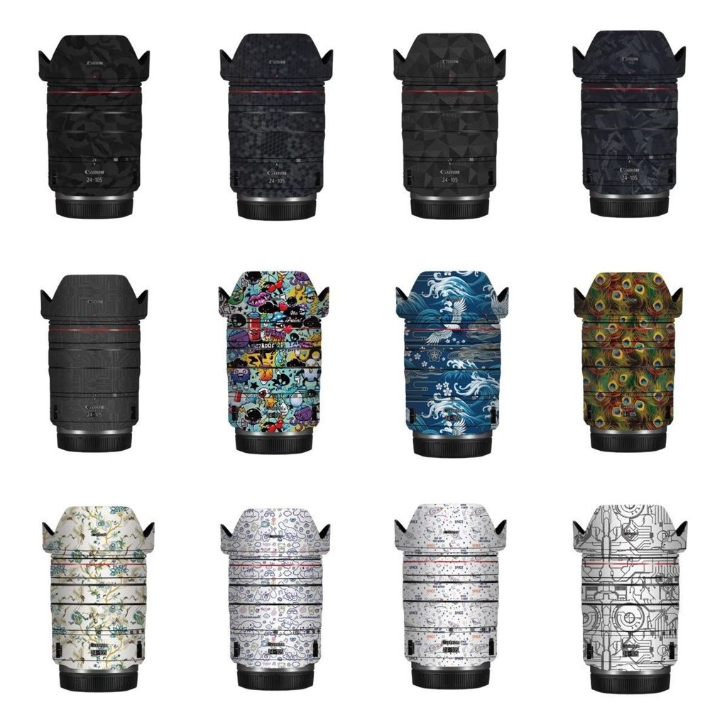 [คุณภาพสูง] สติ๊กเกอร์เลนส์ Canon RF24-105 RF28-70 RF85F2 RF50F1.8 RF24-70 ฟิล์มรวมทุกอย่าง