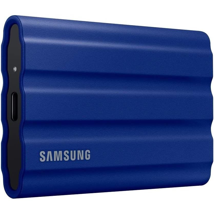 SAMSUNG T7 Shield 2TB Portable SSD, USB 3.2 Gen2, ทนทาน, อัตรา IP65, สําหรับช่างภาพ, เนื้อหา Creator