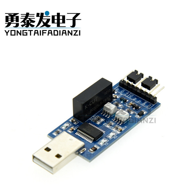 Optoelectronic Isolation Serial Port USB to TTL Serial Port FT232 Photoelectronic โมดูล Serial Port 
