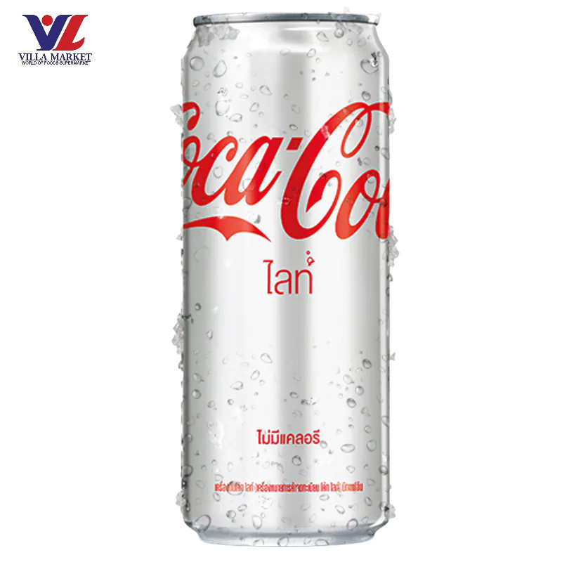 Coke Light Can 325 Ml. โค้ก ไลท์ 325 มล.