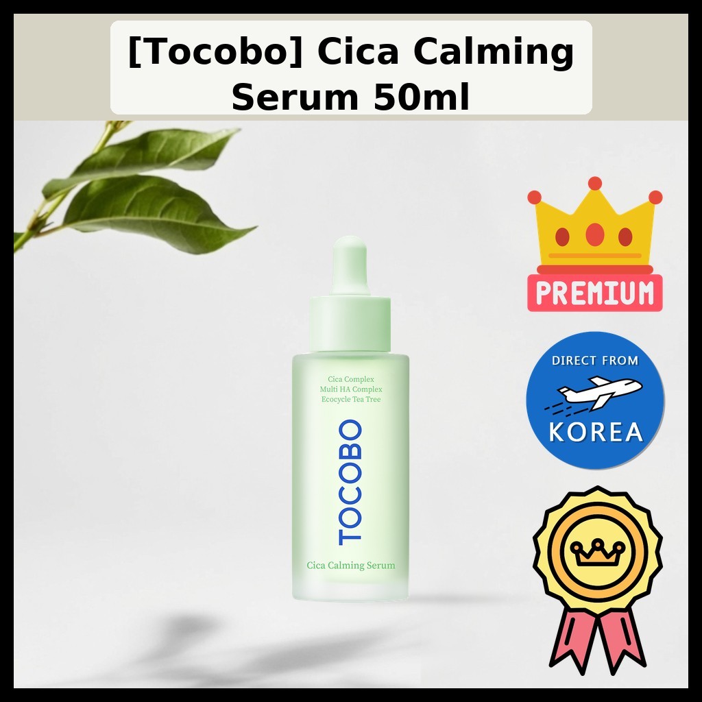 [Tocobo] Cica Calming Serum 50ml / Korean Cica Serum / Skin Repair / ของแท้ 100% โดย koreanselect