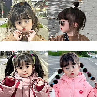 ยางรัดผมเด็ก ยางมัดผมผ้านุ่ม ยางรัดผมจิ๋ว คละสีสดใส ยางมัดผมไม่เจ็บหัว เครื่องประดับผมเด็ก ยางรัดผมจิ๋วพาสเทลสไตล์เกาหลี