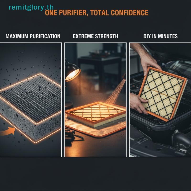 กรองอากาศ remitglory 13272717 สําหรับ Cruze J300 Orlando สําหรับ Verano อุปกรณ์เครื่องยนต์รถยนต์ 1.4