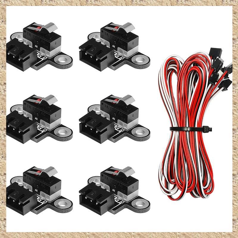 6PCS Mini Limit Switches พร้อม 1M 3 Pin สําหรับ 3018-PROVer/3018-MX3/3018-PROVer