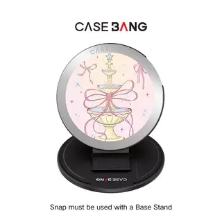Casebang Magnetic Wish Bow Series ขาตั้งโทรศัพท์, การออกแบบทรายดูด, เข้ากันได้แม่เหล็ก, โครงสร้างที่ถอดออกได้แม่เหล็ก