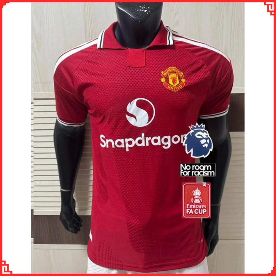 G7ew7e11o26/27 เสื้อฟุตบอลแขนสั้นรุ่นแมนเชสเตอร์ยูไนเต็ด ไซส์ S-2XL