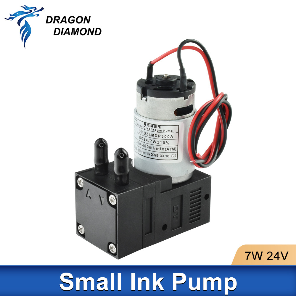 Dragon Diamond Ink Pump 7W 24V Liquid ปั๊มหมึกขนาดเล็กสําหรับเครื่องพิมพ์ตัวทําละลาย Xp600 Dx5 Tx800