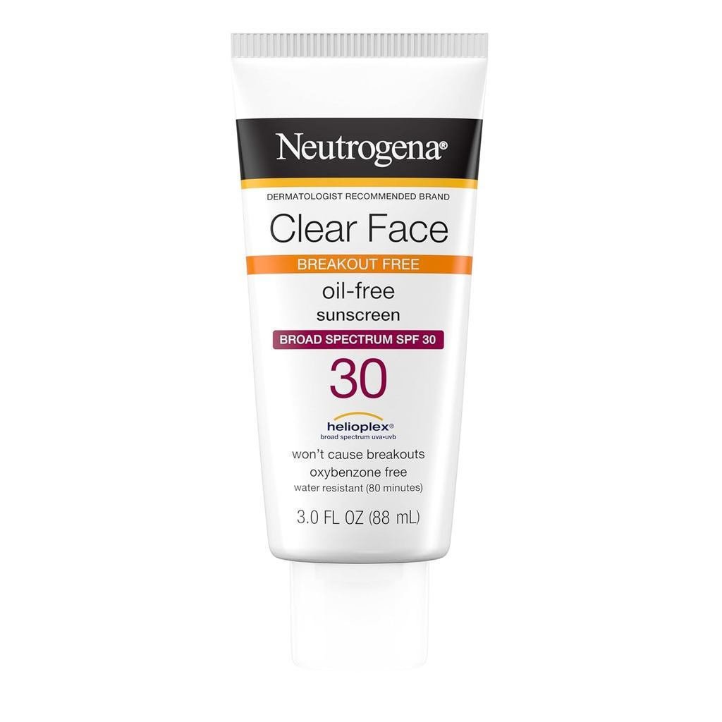 Rohto Clear Facial Sunscreen Lotion เหมาะสําหรับ Acne-Prone,Broad Spectrum SPF30ครีมกันแดดบํารุงผิวห