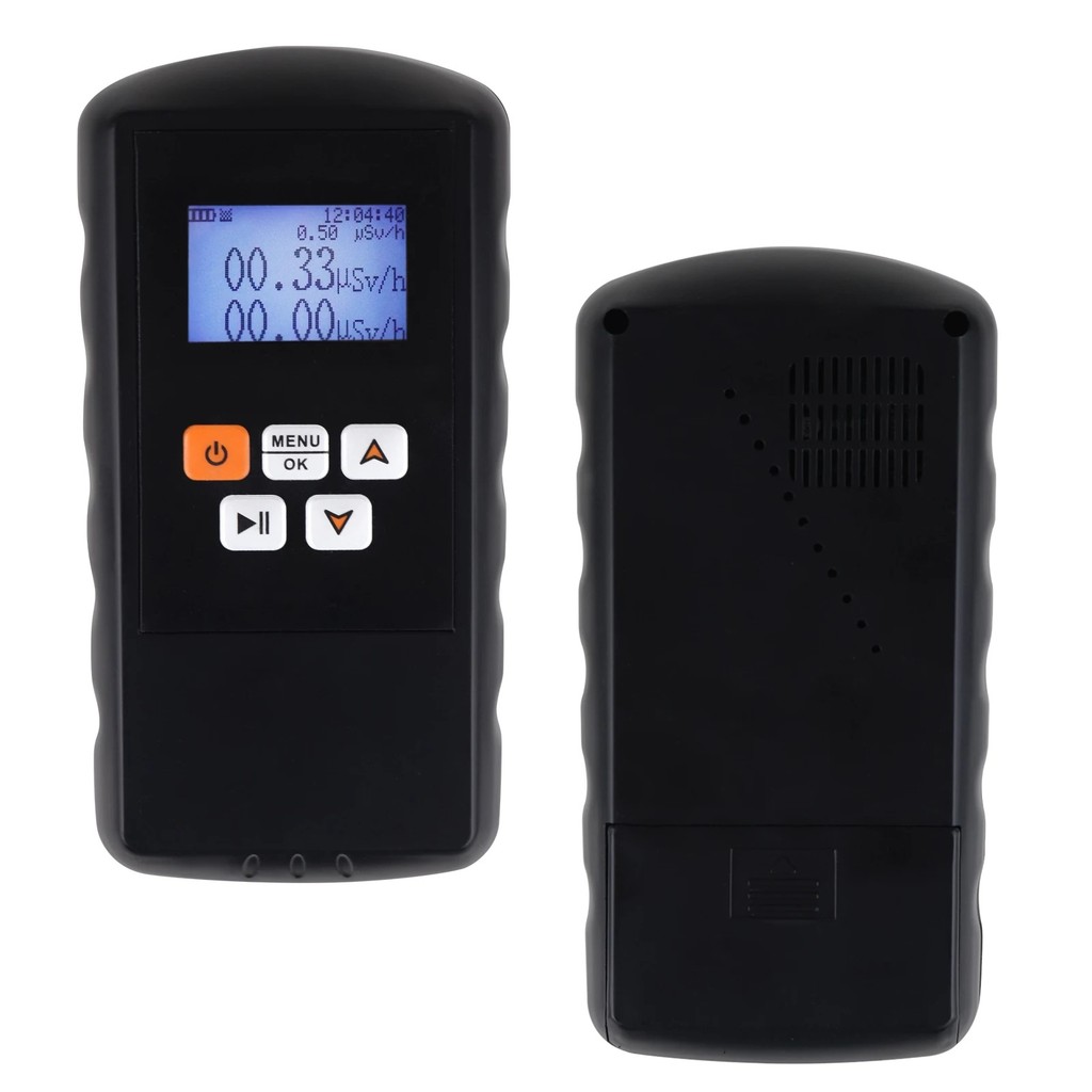 คุณภาพสูง เครื่องตรวจจับรังสีดิจิตอล Geiger Counter Monitors X, Y & Hard β Rays 0.01 ~ 1000μSv/h Ene