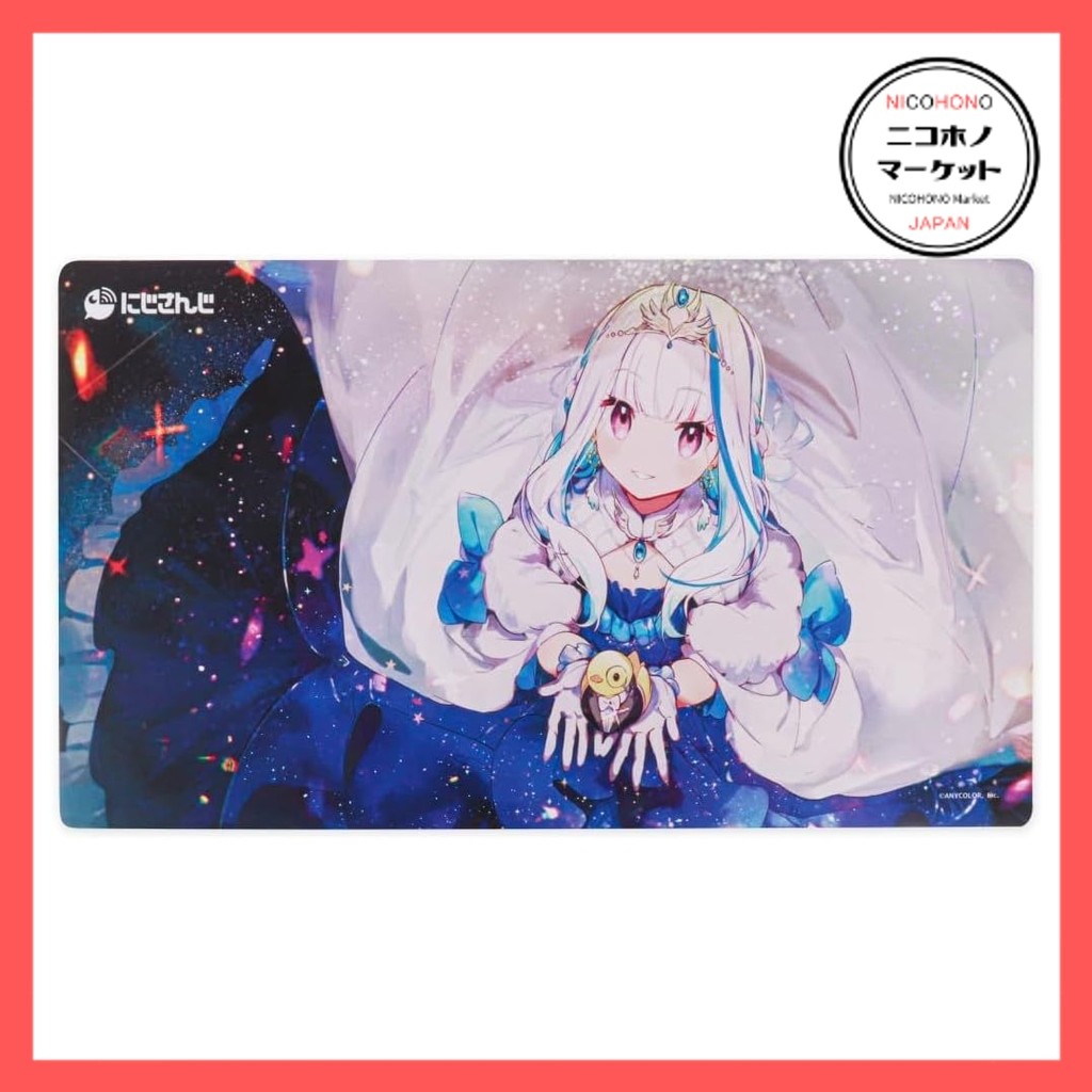 Direct From Japan！　Large rubber mat Rize Hellesta Nijisanji [Rubber mat goods]　NIcoHONo