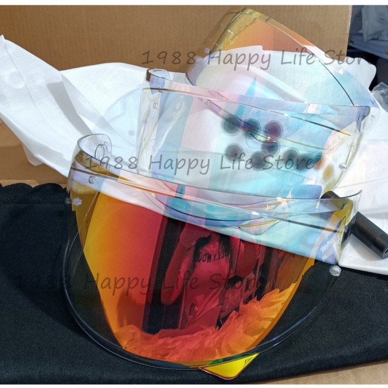 สําหรับ HJC C10 HJ-34P HJ 34P Photochromic Visor อุปกรณ์เสริมรถจักรยานยนต์หมวกกันน็อคเลนส์กระจก View