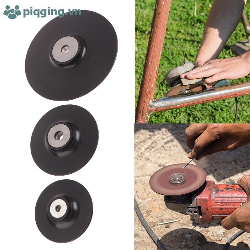 Piqging 4-7 นิ้ว M10/M14 ด้าย ABS Baing Pad รอบแผ่นบดสําหรับเครื่องบดมุม Sander VN