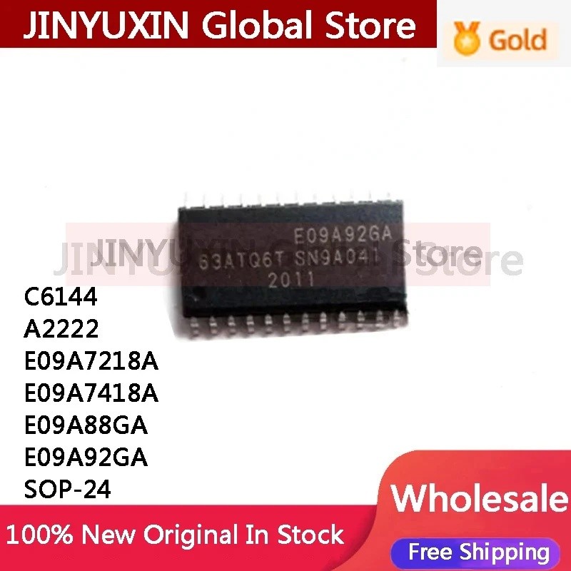 5 ชิ้น E09A92GA E09A88GA E09A7418A E09A7218A E09A7218 sop-24 ชิปขายส่งic