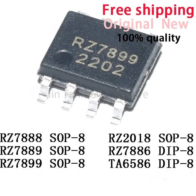 10 ชิ้น RZ7888 RZ7889 RZ7899 SOP-8 RZ2018 SOP-8 RZ7886 DIP-8 ไดร์เวอร์ชิป IC Semiconductor สําหรับ P
