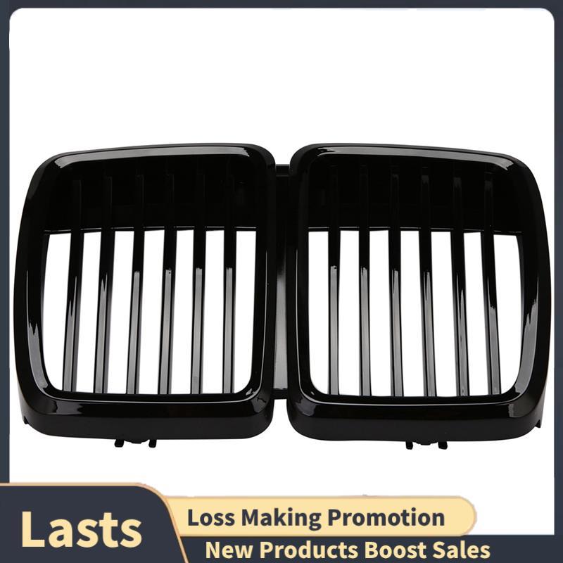 รถด้านหน้า Hood Kidney Grille อะไหล่สําหรับ 1982-1994 E30 สําหรับ E30 325I 325is 325IX 325 325E 325E