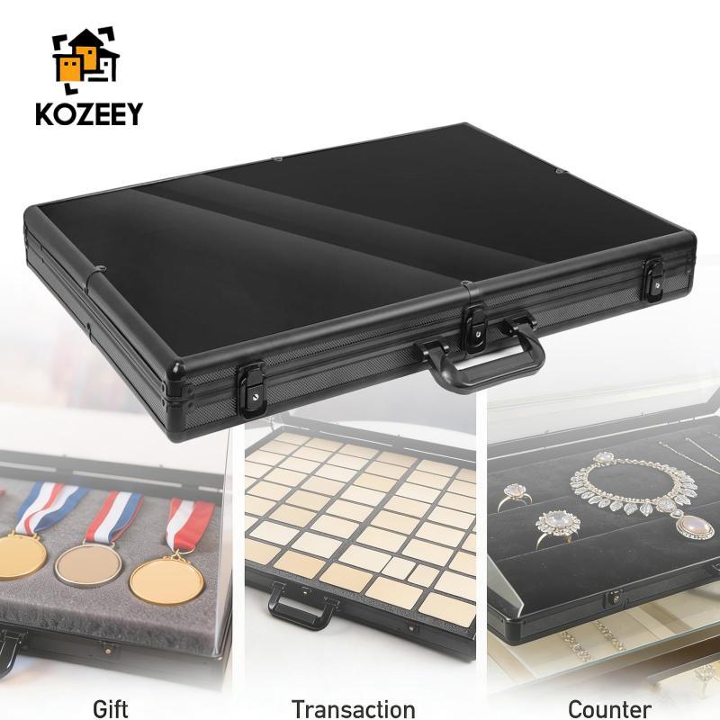 [KOZEEY] เคสแสดงการ์ด Professional Durability Portable Aluminium Frame Show Case