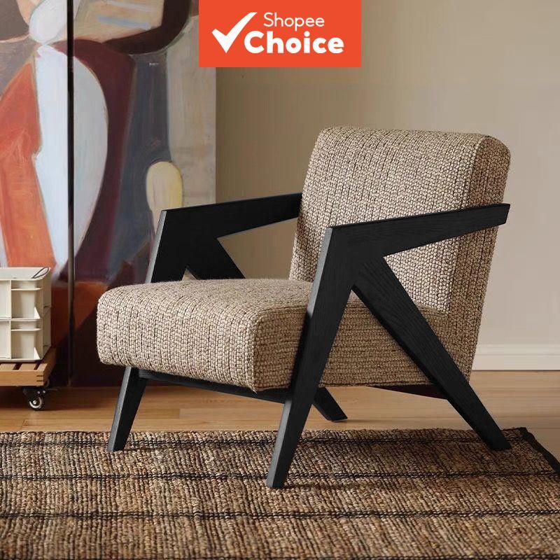 Mid-Century Retro Richard เก้าอี้สไตล์วินเทจเดี่ยวที่นั่งพักผ่อนโมเดิร์น Accent เก้าอี้สําหรับห้องนั่งเล่นรับประทานอาหารในร่มกลางแจ้ง Multi-Purpose Storage โซฟาเก้าอี้