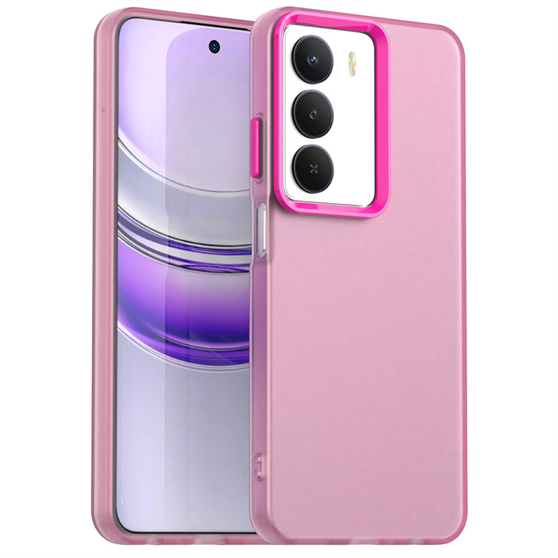 Anti-Drop Candy สีสําหรับ Realme C71 C73 Matte PC โปร่งใสกลับสําหรับ Realme C71 C 73 ฝาครอบ