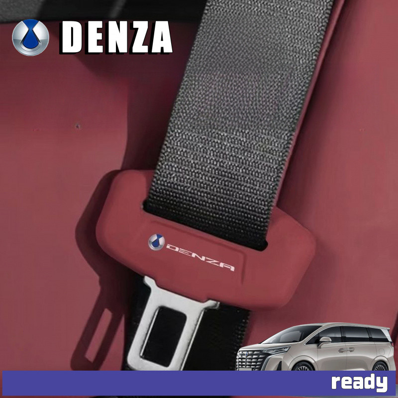 เหมาะสําหรับ DENZA D9 เข็มขัดนิรภัยซิลิโคน BYD DENZA Body Kit BYD D9 EV อุปกรณ์ตกแต่งรถยนต์ AU54