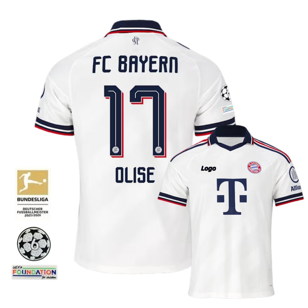 Fans Edition Bayern Munich 26/27 Mens Away Football Jersey Short Sleeves Shirt