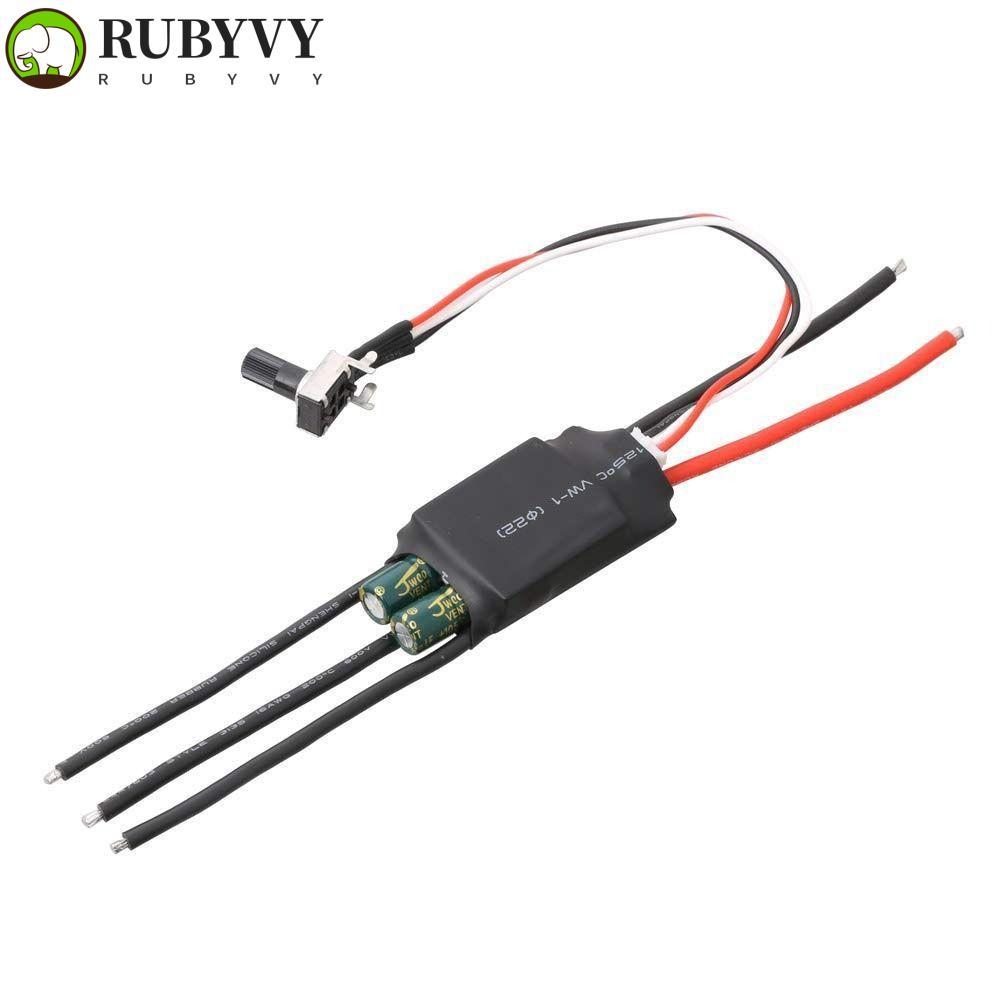 RUBYVY มอเตอร์ไร้แปรงไดร์เวอร์, 200W BLDC DC 7-24V Hallless DC มอเตอร์ไดรฟ์, Potentiometer DC Brushl