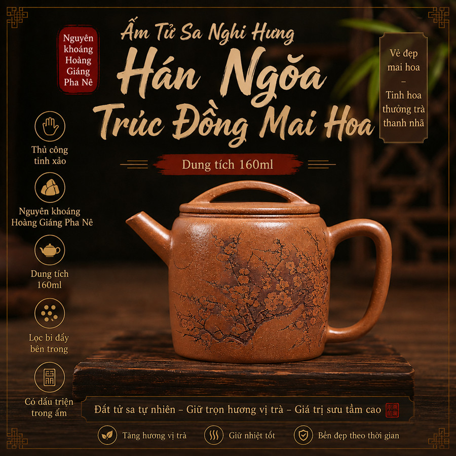 Zi SA NGHI HUNG HAN NGUYEN DONG MAI HOA POT – 160ML, NGUYEN THANG PHA NE