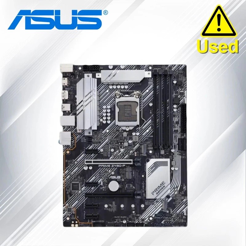 ASUS Z490-P LGA 1200 Intel Z490 SATA 6Gb/s ATX เมนบอร์ด Intel