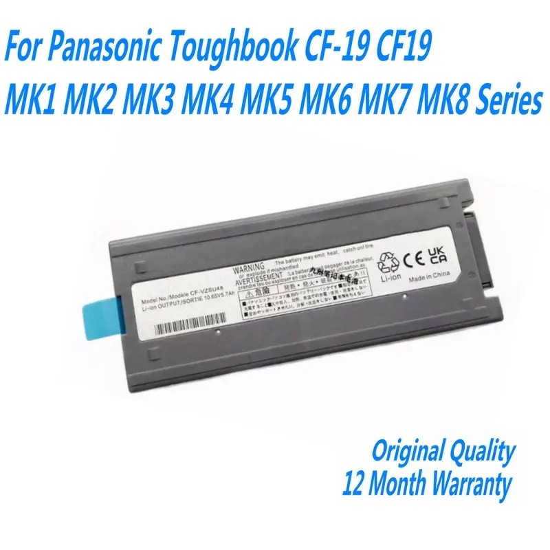 10.65V CF-VZSU48 แบตเตอรี่แล็ปท็อปสําหรับ Panasonic Toughbook CF-19 CF19 MK1 MK2 MK3 MK4 MK5 MK6 MK7