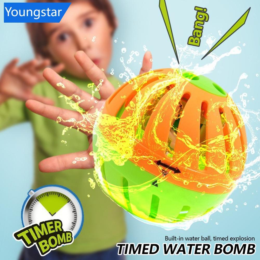 FYY เกมน้ํากลางแจ้ง Soak Timer ระเบิดน้ํา 30 แพ็ค Soft Splash บอลลูน Ball สําหรับเด็ก Pool Party Jok