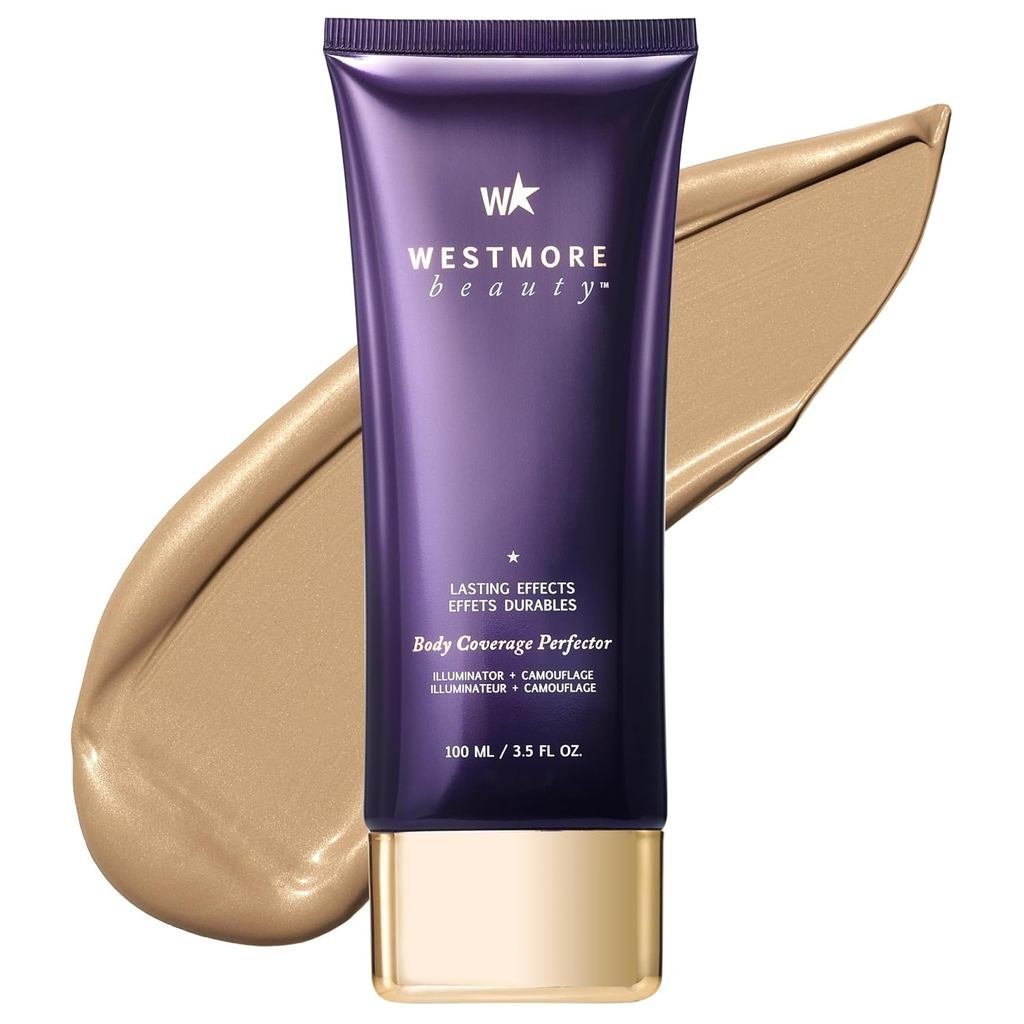 WestmoreBeautyBodyCoveragePerfector–กันน้ําLeg&BodyMakeup/BronzerForWomen-BestTattooCoverUpMakeup&Ta