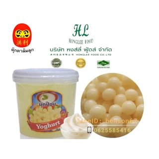 มุกป๊อป(สตรอเบอรรี่ แคนตาลูป โยเกอร์ ลิ้นจี่ ส้ม สับปะรด องุ่น แอปเปิ้ล) 1,000กรัม