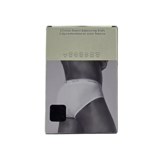 CALVIN KLEIN กางเกงในผู้ชายแพ็ค 3 ชิ้น Balance ทรง Hip Brief รุ่น NP2764O UB1 - สีดำ