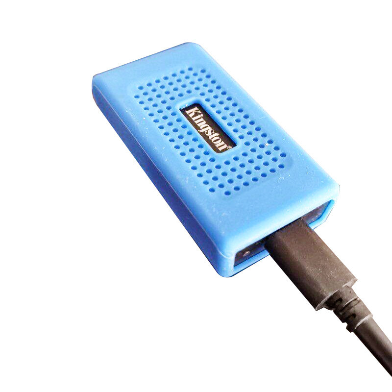 เหมาะสําหรับ Kingston XS2000 Mobile Solid State Drive เคสซิลิโคนกันกระแทกกันกระแทกกันกระแทกแบบพกพา S